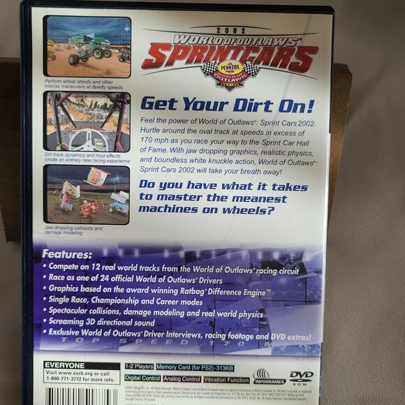 PlayStation 2 World Of Outlaws SprintCars 2002 - Picture 2 of 4